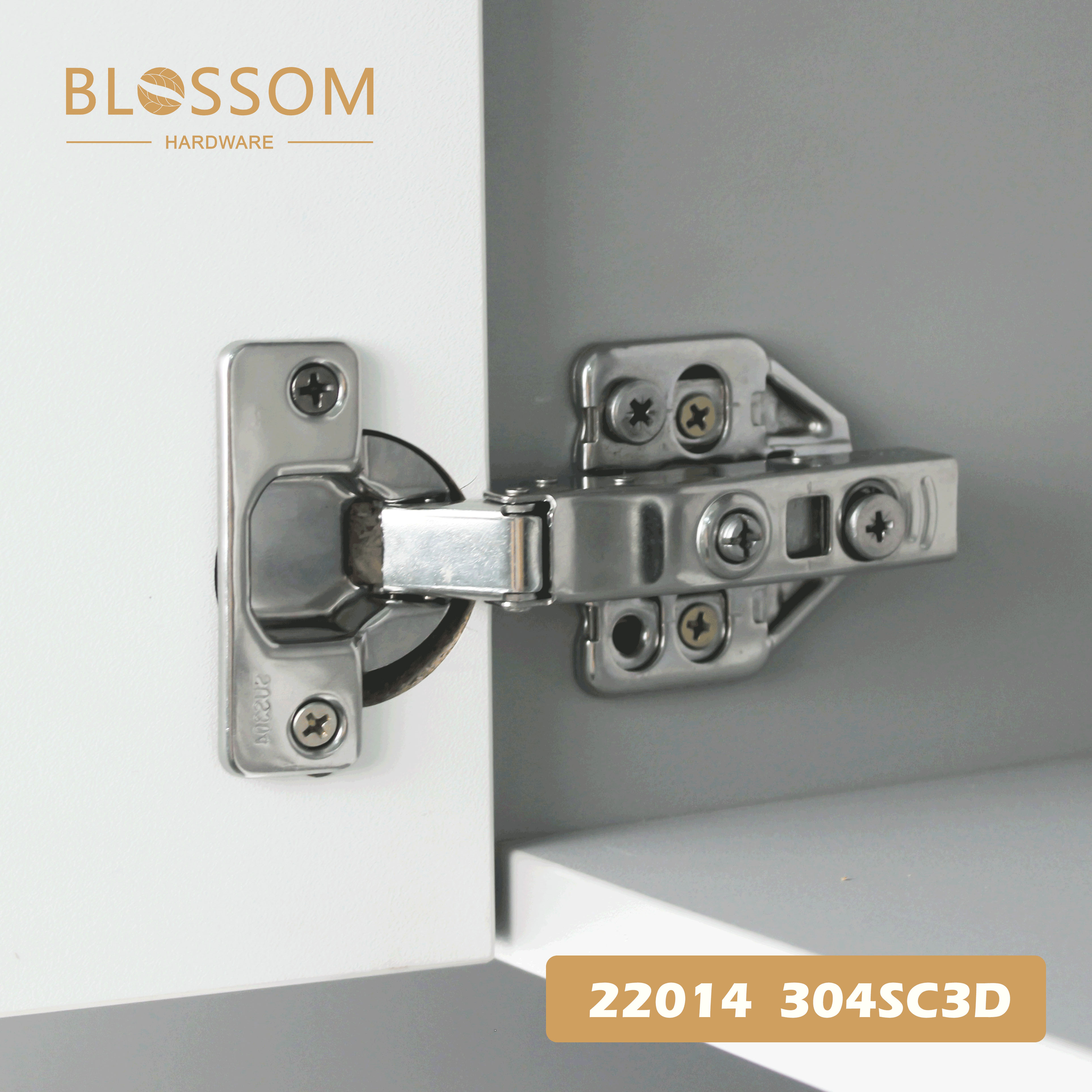 Quick-Install 35mm Cup 3D Adjustable Soft-Close Hydraulic Cabinet Furniture Hinges